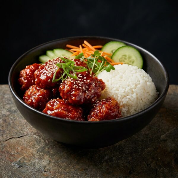 Korean Fire Chicken Bowl